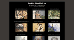 Desktop Screenshot of lookingthruhiseyes.com